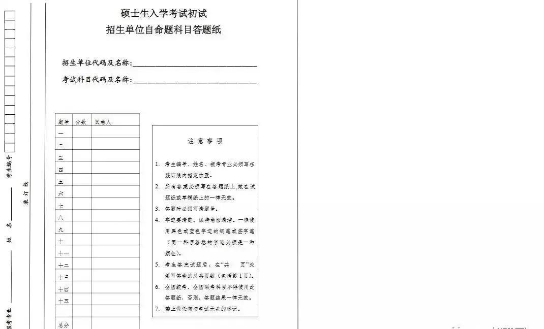 考研数学最新答题卡，趋势、特点与应对策略